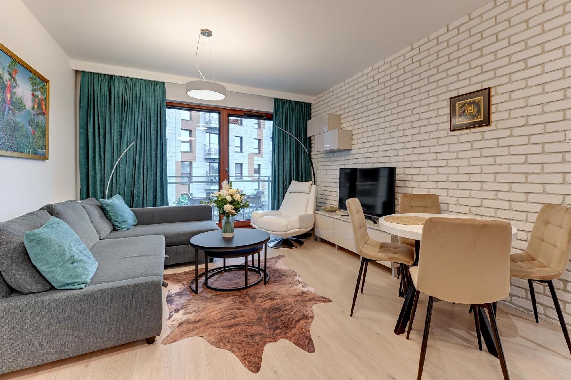 Blue Mandarin Island Apartment Gdansk Exterior photo